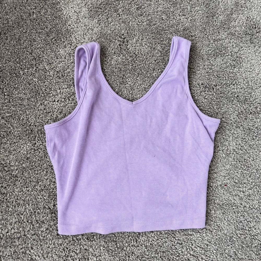 Women’s Lavender Cropped tank top
